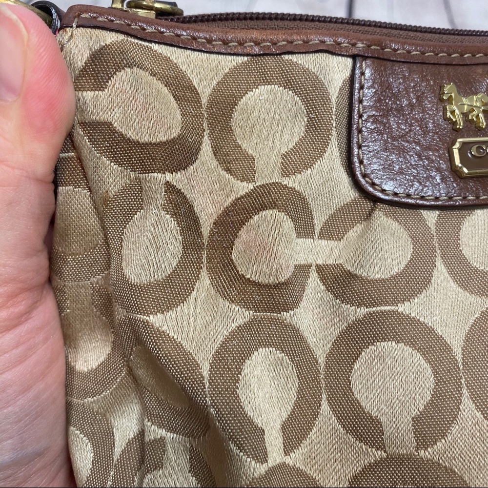 COACH Madison Op Art Signature Bag and Wallet - Picture 6 of 8